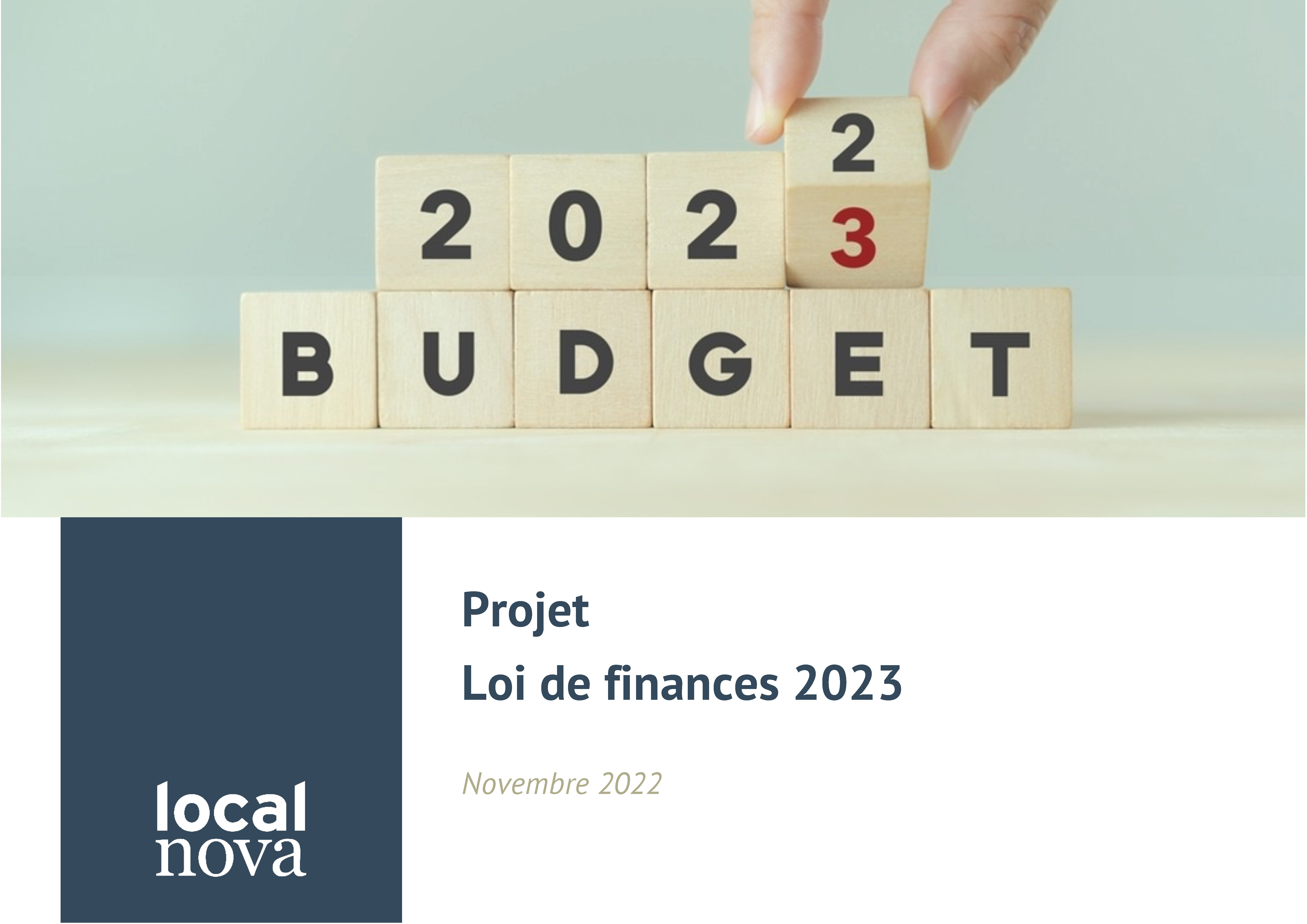 Projet Loi de finances 2023 Spécial collectivités locales